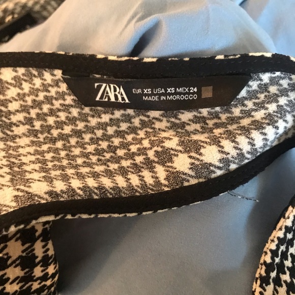 Zara Plaid Pinafore Dress - Picture 7 of 7